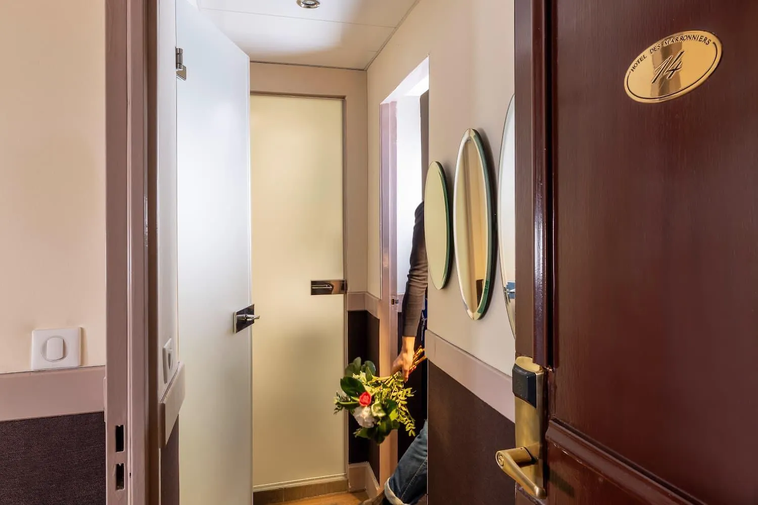 Hotel Des Marronniers Paris 3*,  France